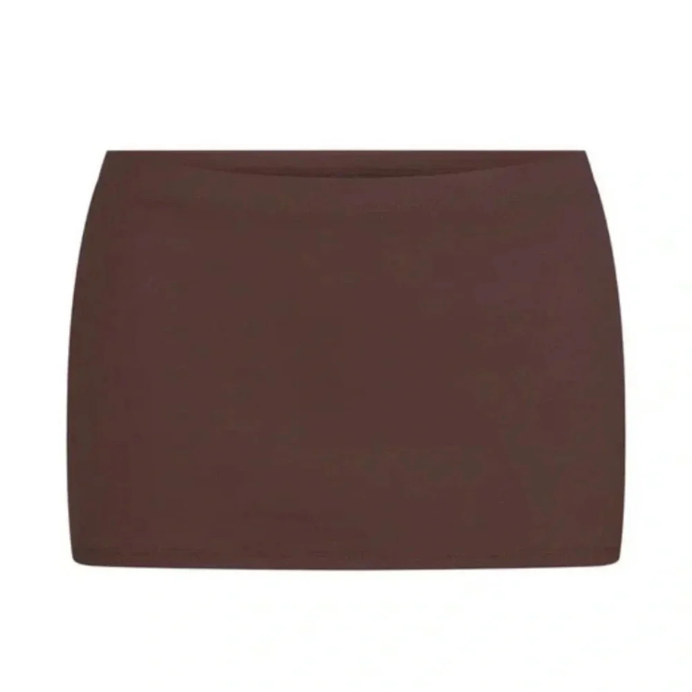 Skims Swim Micro Mini Skirt - Cocoa Brown Size 3x New With Tags